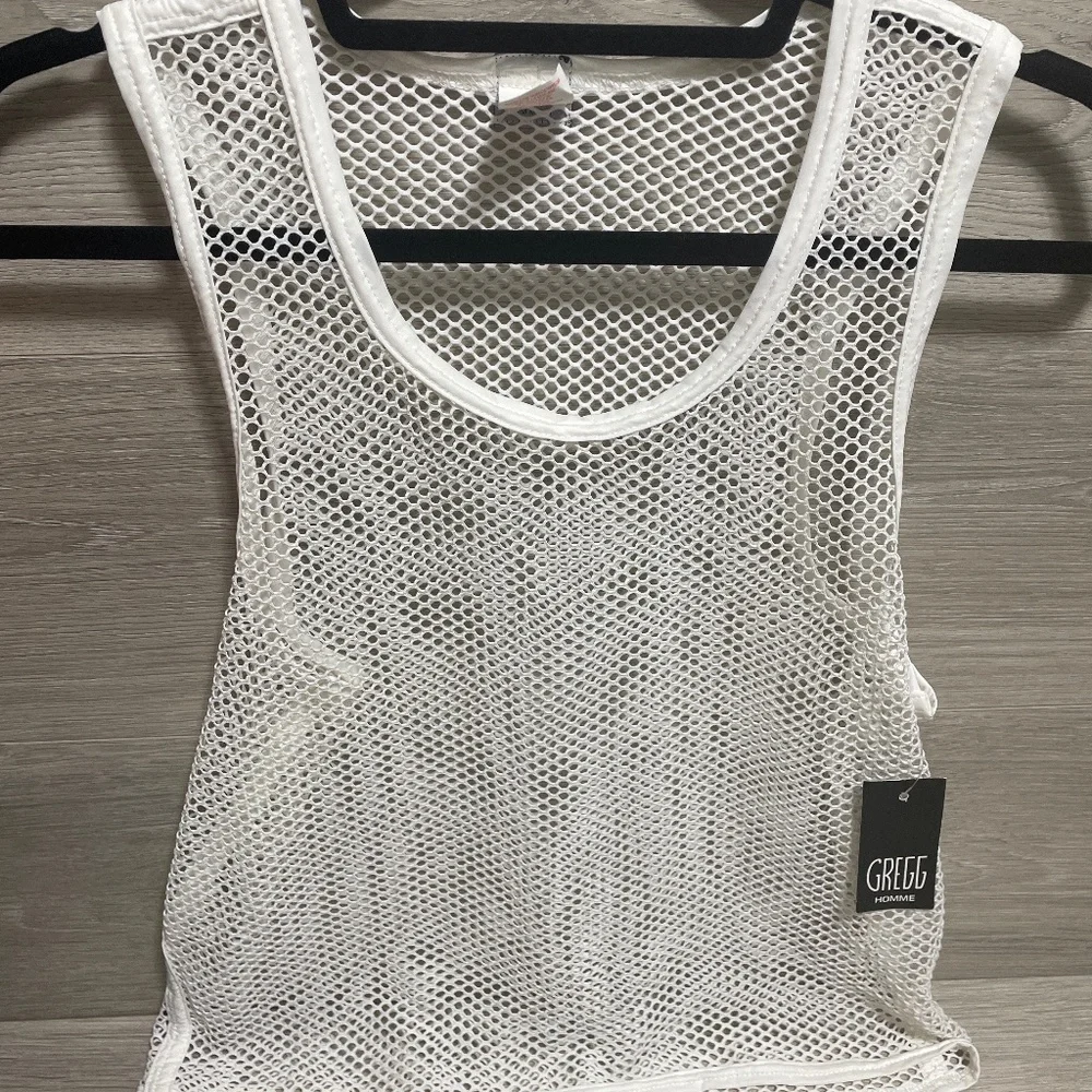 GREGG Fishnet Top - Picture 1 of 4